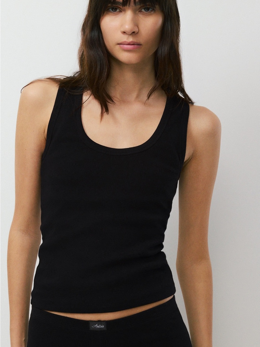 Aritzia HomeStretch Rib Vinyl Tank